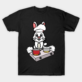 Cute Bunny is cooking T-Shirt